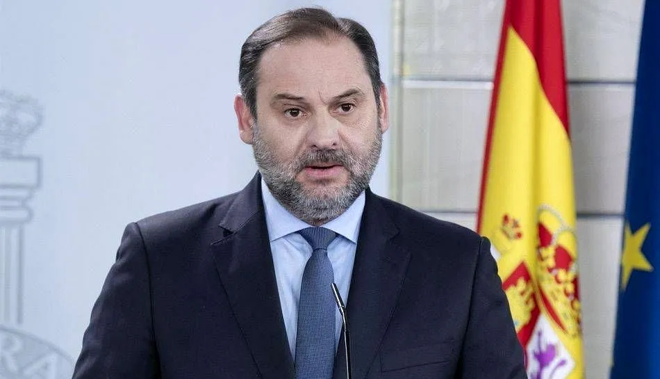 El ministro de Transportes, Movilidad y Agenda Urbana, José Luis Ábalos