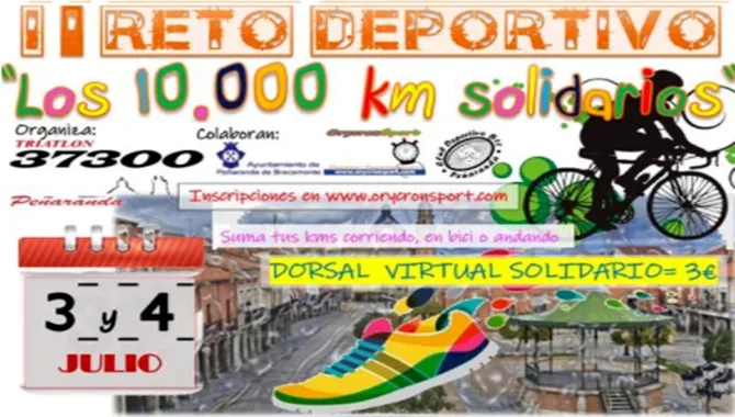 El Club Triatlón 37300 pone en marcha el ‘II Reto Deportivo Solidario’ en favor del Banco de...