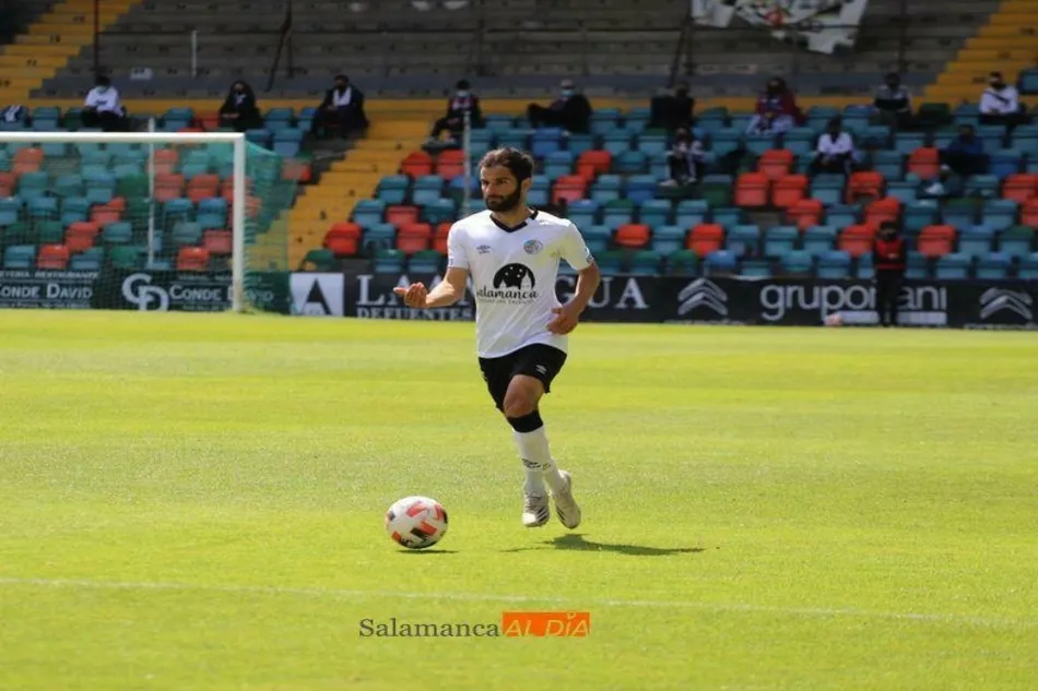 Candelas, en un partido