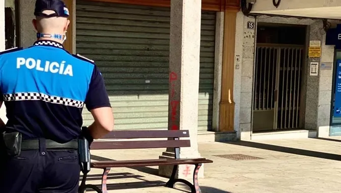 Conseguida la identificación del autor de las pintadas en varias zonas de la ciudad