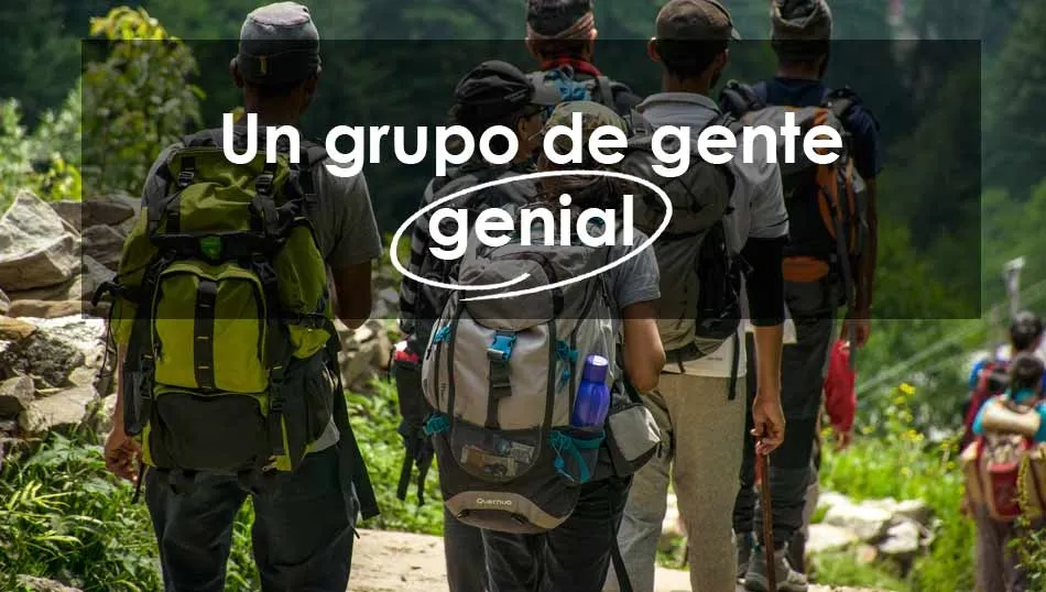 Un grupo de gente genial