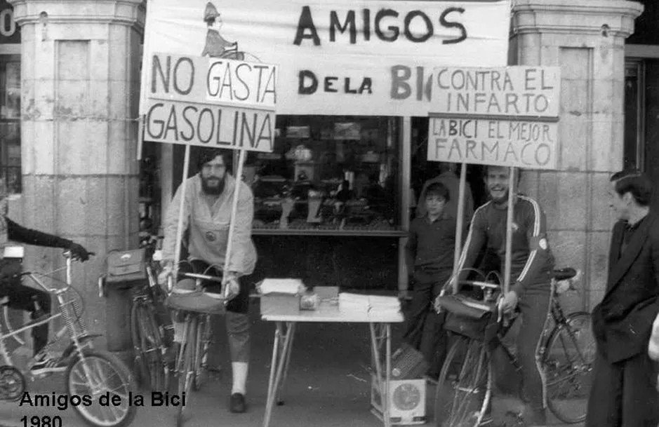 La movilidad sostenible en la Salamanca de 1980