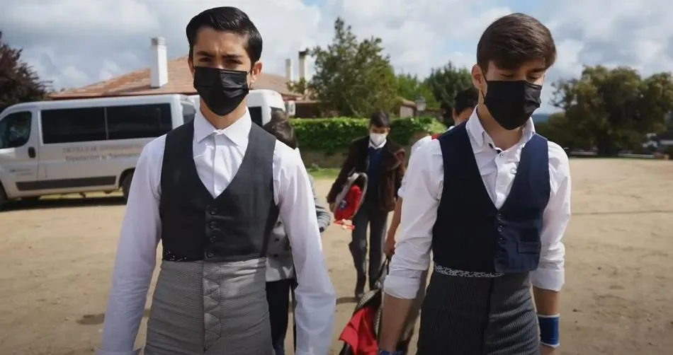 Dos de los participantes en el primer tentadero de este certamen