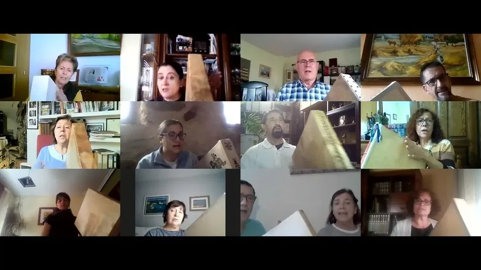 Taller de canto y percusión no presencial