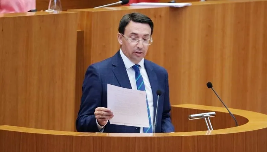 Intervención en las Cortes de Fernando Pablos, procurador del PSOE por Salamanca