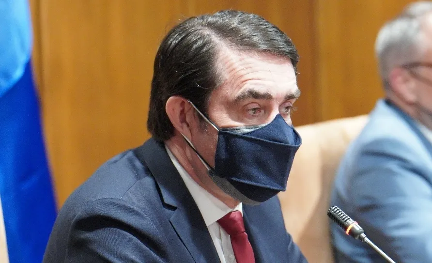 El consejero de Fomento y Medio Ambiente, Juan Carlos Suárez-Quiñones, principal defensor de la nueva Ley de Caza en Castilla y León
