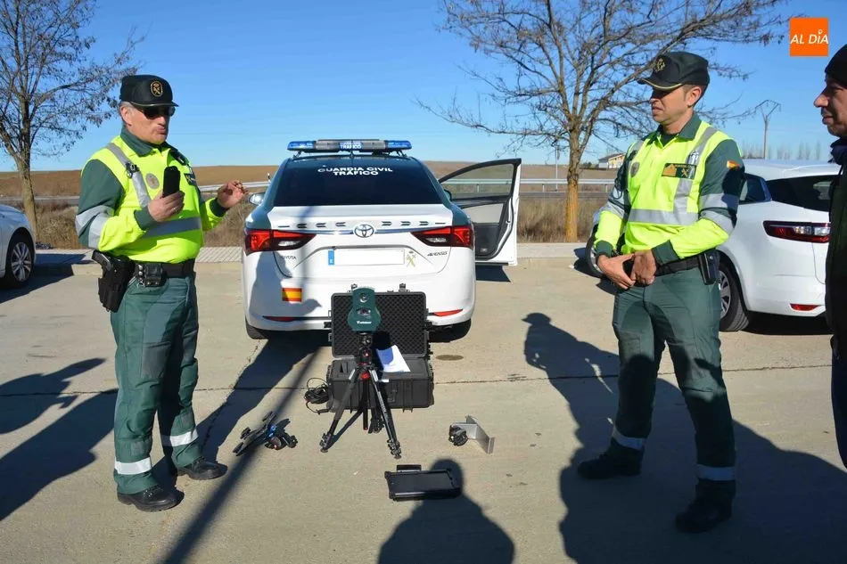 Foto de archivo de uno de los radares usados por la Guardia Civil en Salamanca
