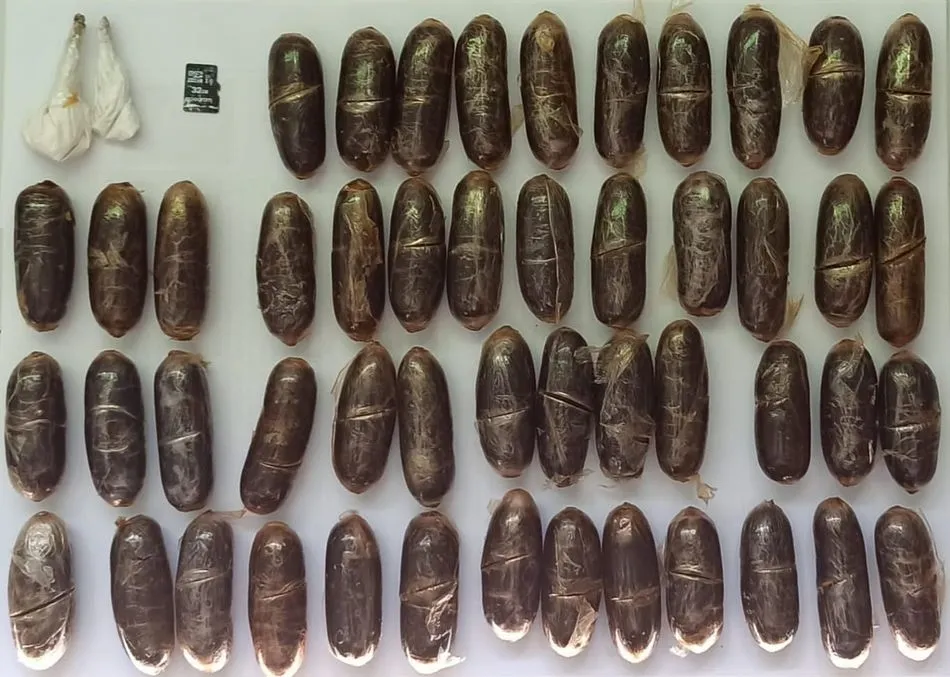 Droga intervenida en esta operación