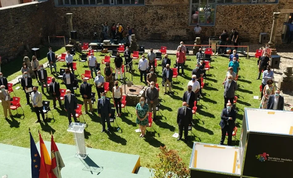 Presentación del nuevo modelo de Atención en Red, en Alcañices (Zamora)