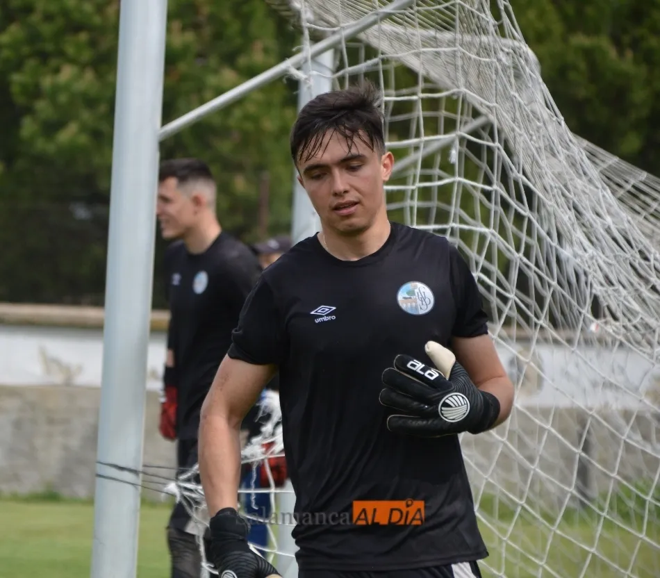 Mike Barba, con el primer equipo del conjunto charro / Carlos Cuervo