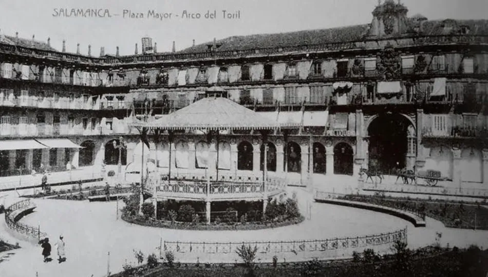 La Plaza Mayor en 1921