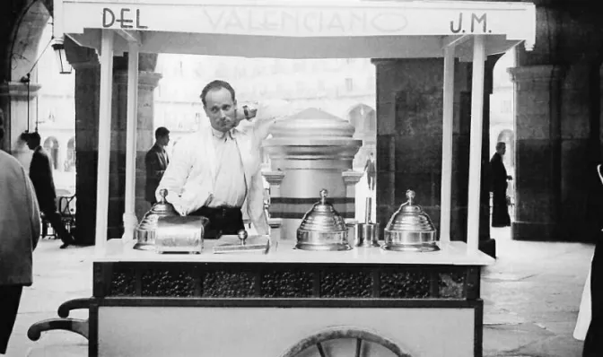 Los heladeros ambulantes, figuras de otros tiempos