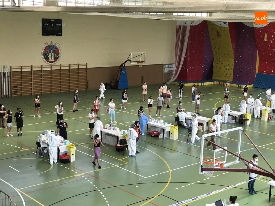 Cribado masivo a jóvenes de Salamanca el pasado fin de semana