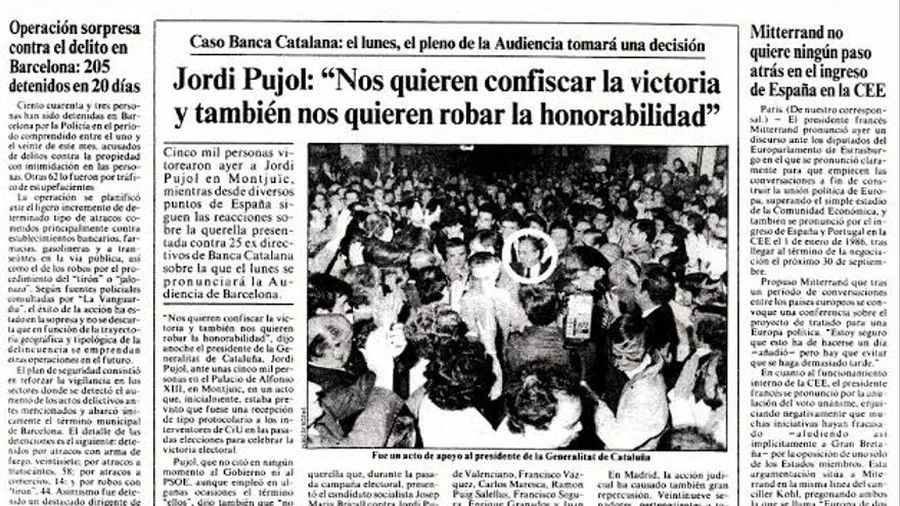 Cataluña- Pujol el pequeño burgués