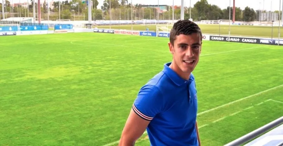 Jairo Morillas, nuevo delantero del Salamanca. Foto del CD Numancia