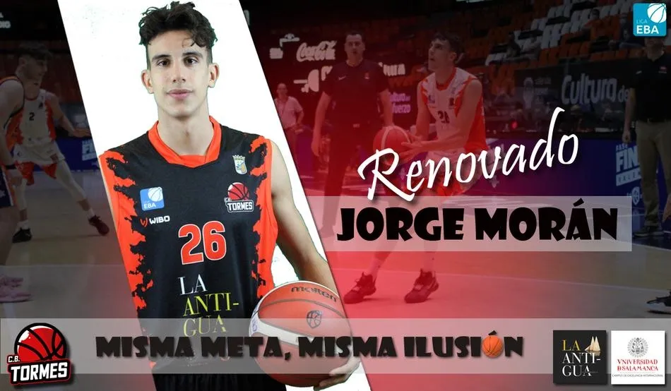 El salmantino Jorge Morán renueva con Usal La Antigua para seguir creciendo