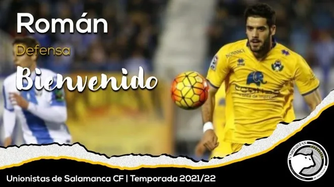 El defensa Fernando Román jugará con Unionistas de Salamanca