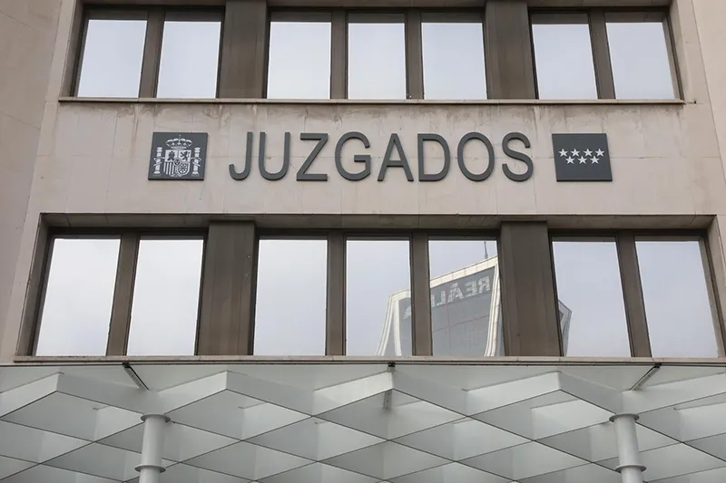 Accesos a los Juzgados de Plaza de Castilla. EP