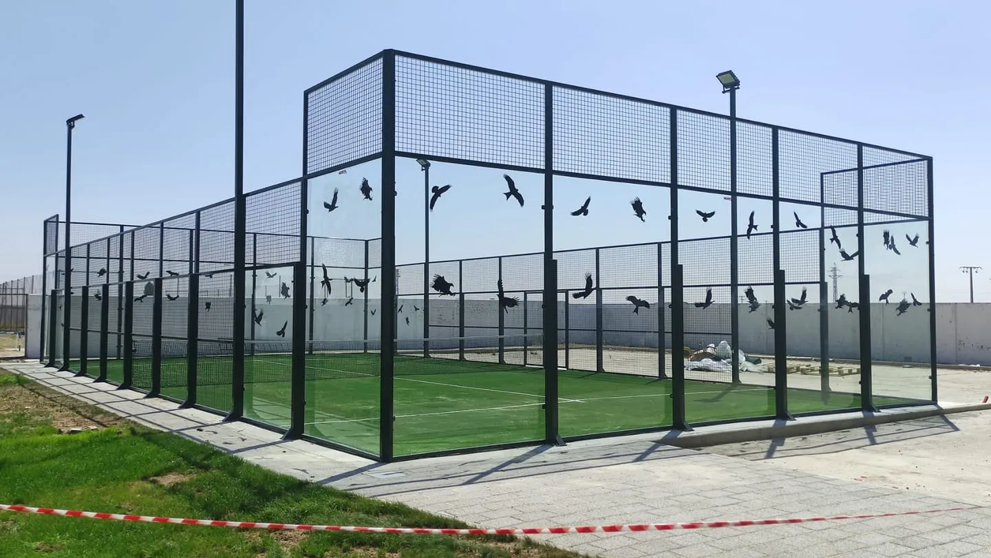 Cantalapiedra ya tiene pista de pádel  