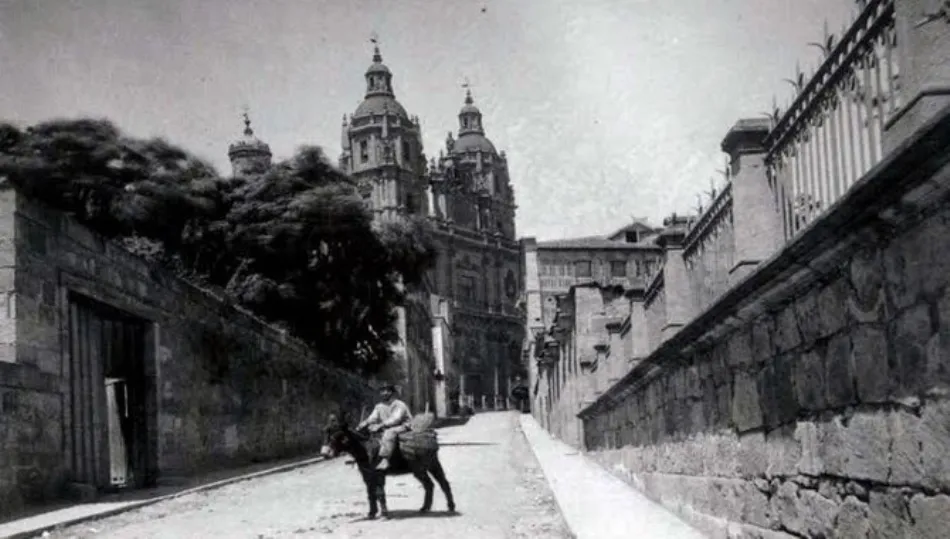 La calle Palominos en otros tiempos