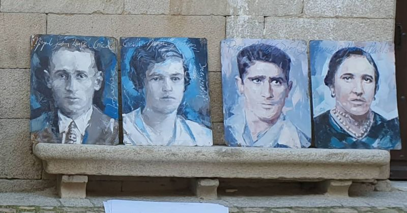 El proyecto Retrata/2 de Mogarraz se incrementa con cuatro nuevas piezas