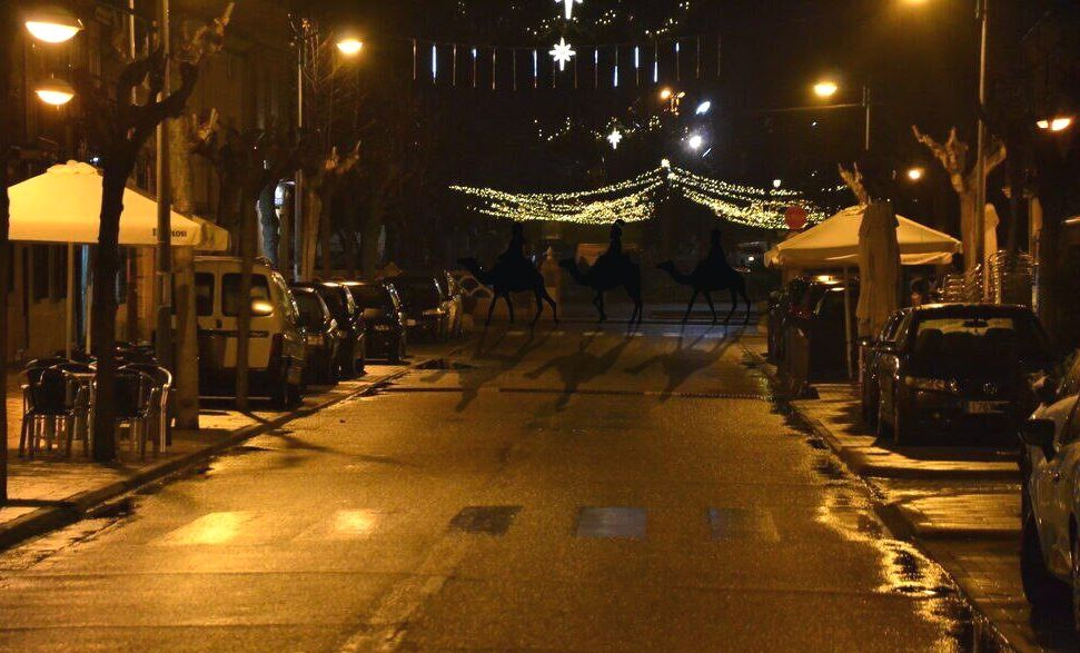 Cazados los Reyes Magos en plena noche de trabajo por Ciudad Rodrigo