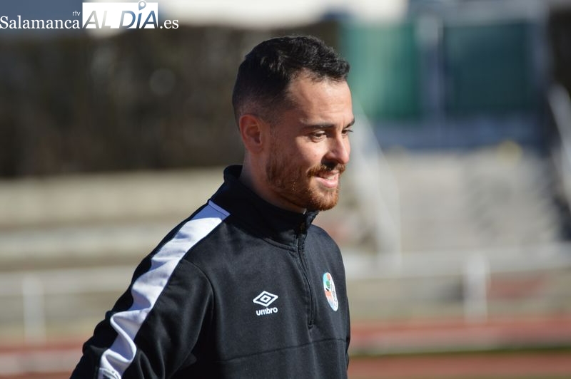 Mikel Bueno entrena por primera vez con el Salamanca UDS