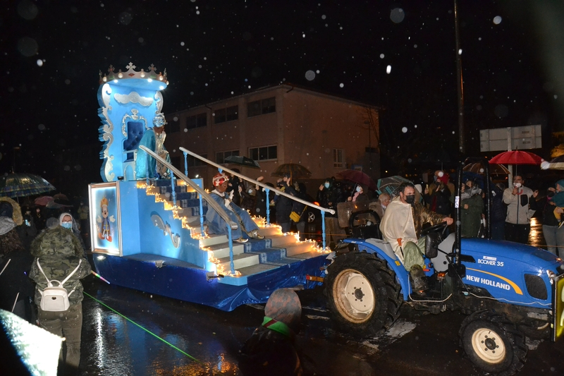 Ciudad Rodrigo vive varias Cabalgatas en una, producto de la pandemia y de la visita de la lluvia