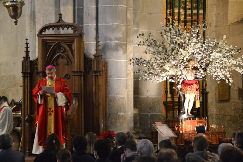 Homilía íntegra de José Luis Retana en la eucaristía del Día de San Sebastián