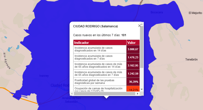 Al menos una decena de localidades suman casos, pero los datos de incidencia general siguen bajando