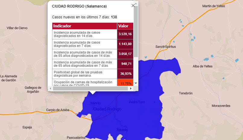 Treinta localidades de la comarca han registrado casos en la última semana pese a la tendencia descendente