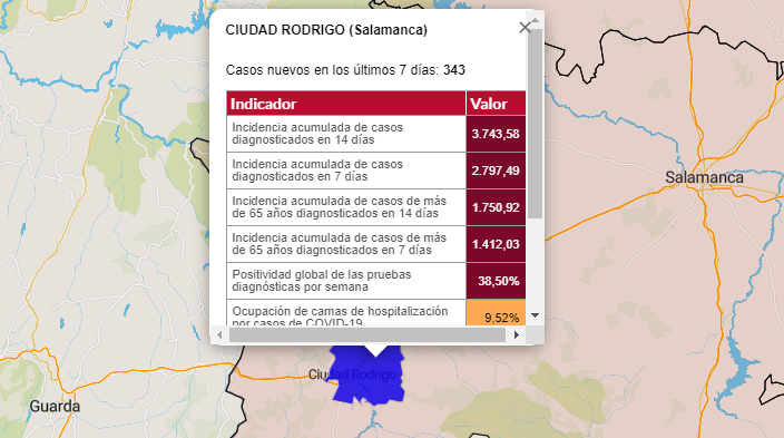 El conjunto de las 7 zonas básicas ha registrado en 2 semanas el 20% de los positivos de toda la pandemia