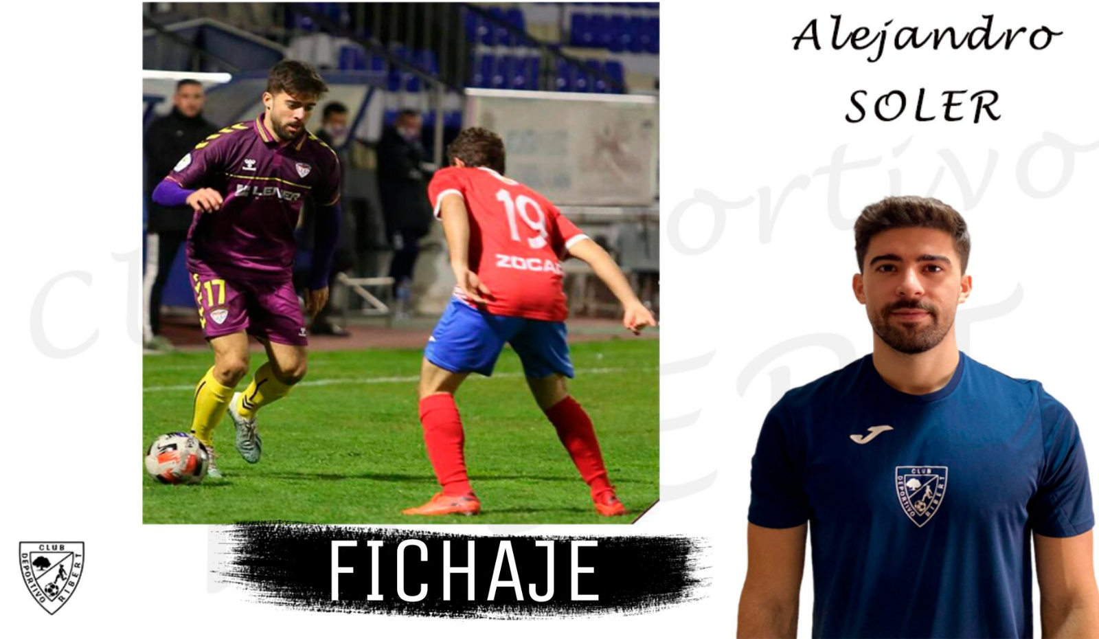Alejandro Soler, nuevo jugador del Ribert