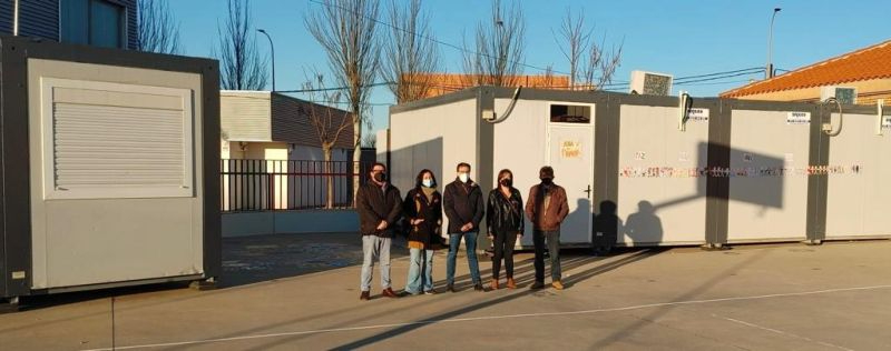 El PSOE se compromete a acabar con las aulas en barracones o casetas prefabricadas en los colegios de Salamanca