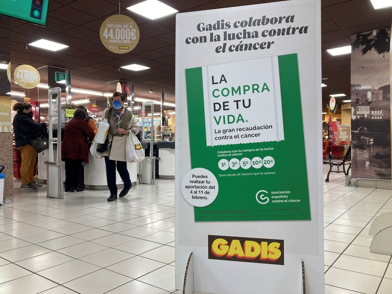 Gadis se suma a la campaña La compra de tu vida de la AECC 