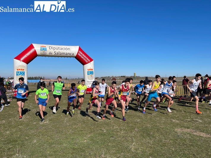 Peñaranda se convierte en epicentro del deporte infantil provincial durante la tercera jornada de campo a través escolar 