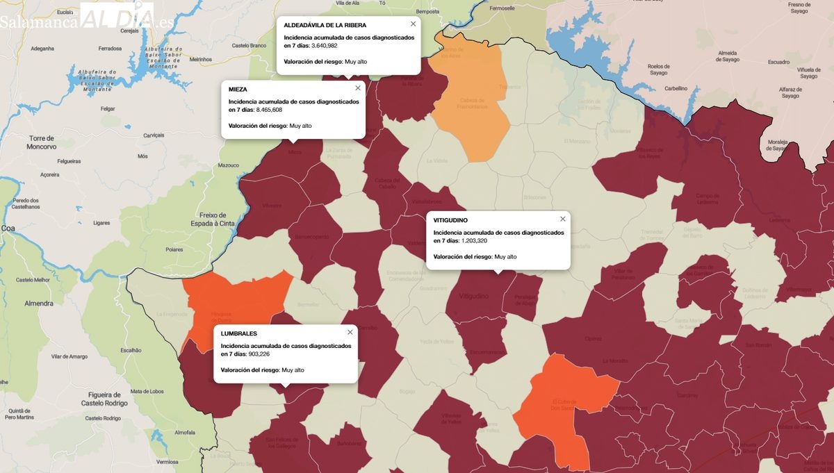 La zona de salud de Aldeadávila suma dos nuevos fallecidos por covid