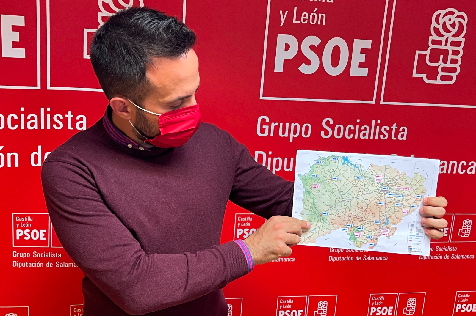 Carlos Chanca denuncia los dos años de retraso que acumulan las obras de la DSA-350