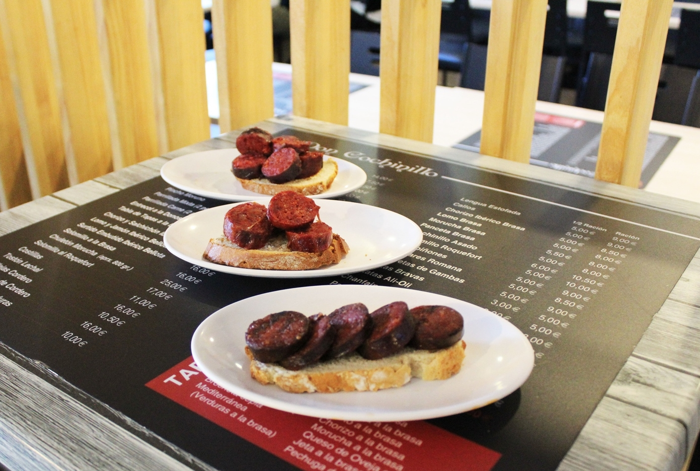 Semana del chorizo en Restaurante Don Cochinillo