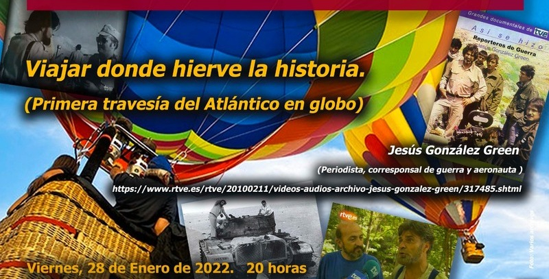 El Trotaviernes presenta Viajar donde hierve la historia, con Jesús González Green 