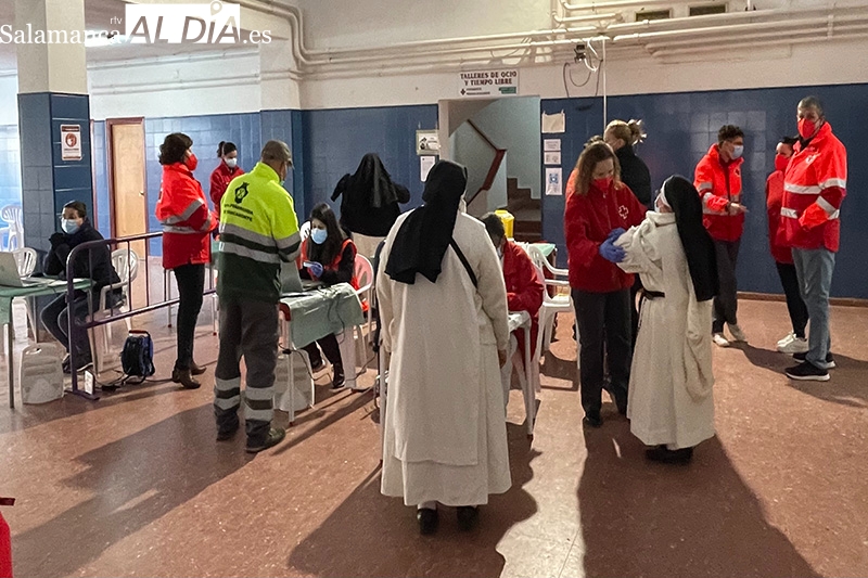 El proceso de vacunación llega a febrero convocando en Peñaranda a los nacidos de 1983 a 1994