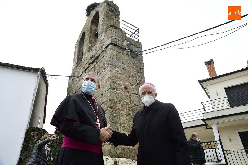 La Diócesis de Ciudad Rodrigo da la bienvenida en Villasrubias a su nuevo Obispo
