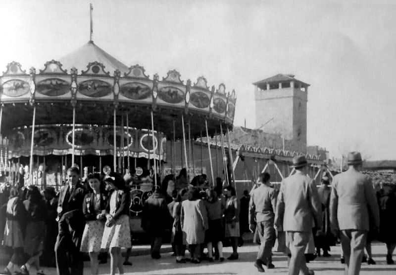 Las atracciones de las Ferias en la Gran Vía