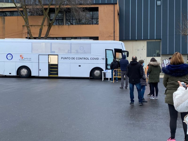 La nueva jornada de detección de covid en Guijuelo acaba con 13 positivos