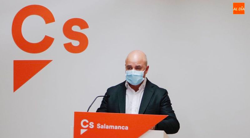 David Castaño ocupará el número 2 en la lista de Cs por la provincia de Salamanca