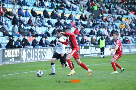 A Javi Navas le pone ganar a Unionistas con el Salamanca UDS y el Zamora desde su salida