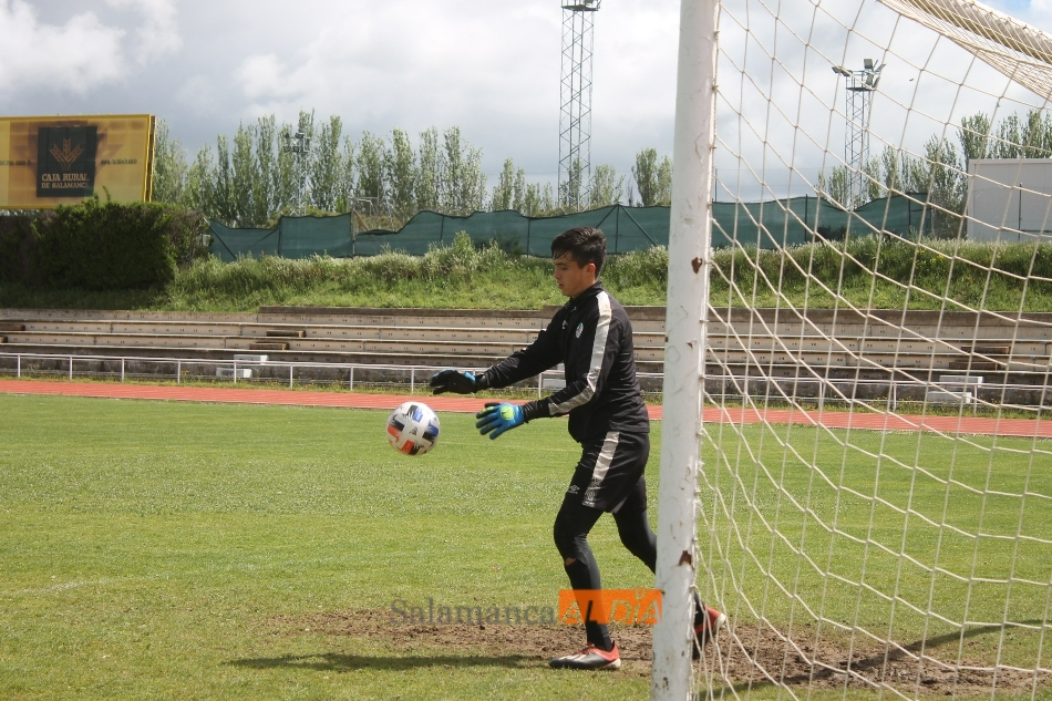 El portero del Salamanca UDS que ha cambiado el fútbol por el tenis