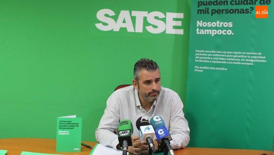 Óscar García dejará de ser el Secretario Provincial de SATSE Salamanca tras 7 años en el cargo
