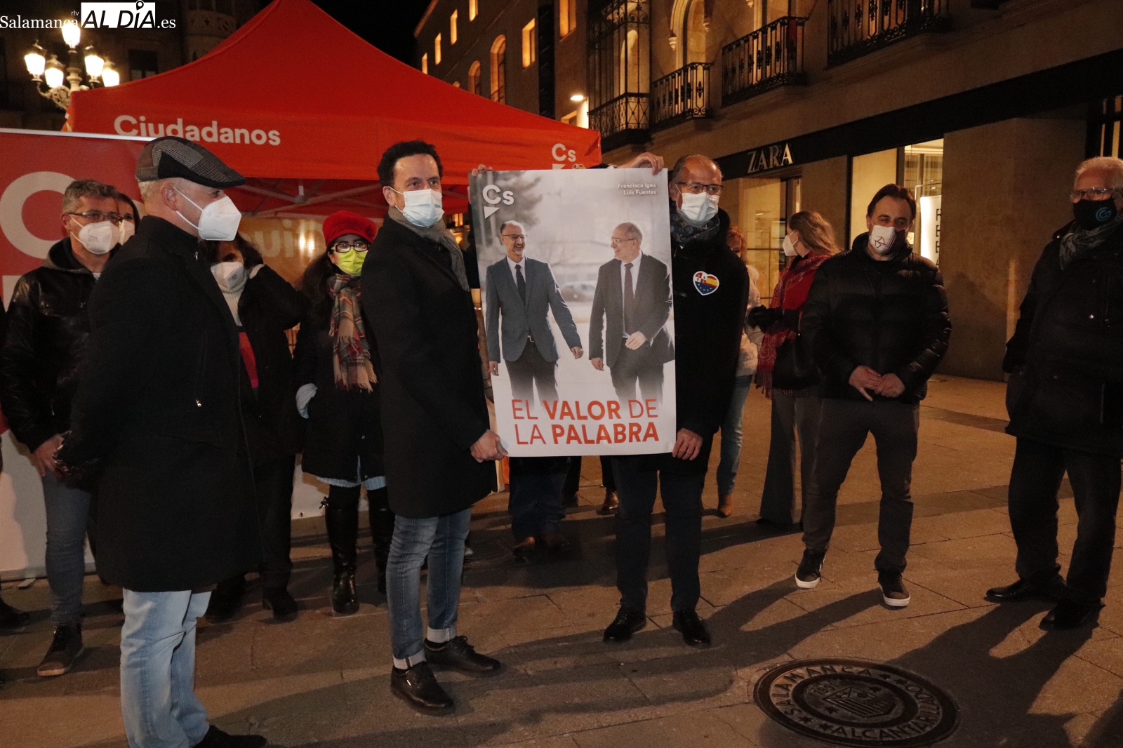 Edmundo Bal arropa a Cs en Salamanca apelando al sentido común y la moderación como valores de la formación 