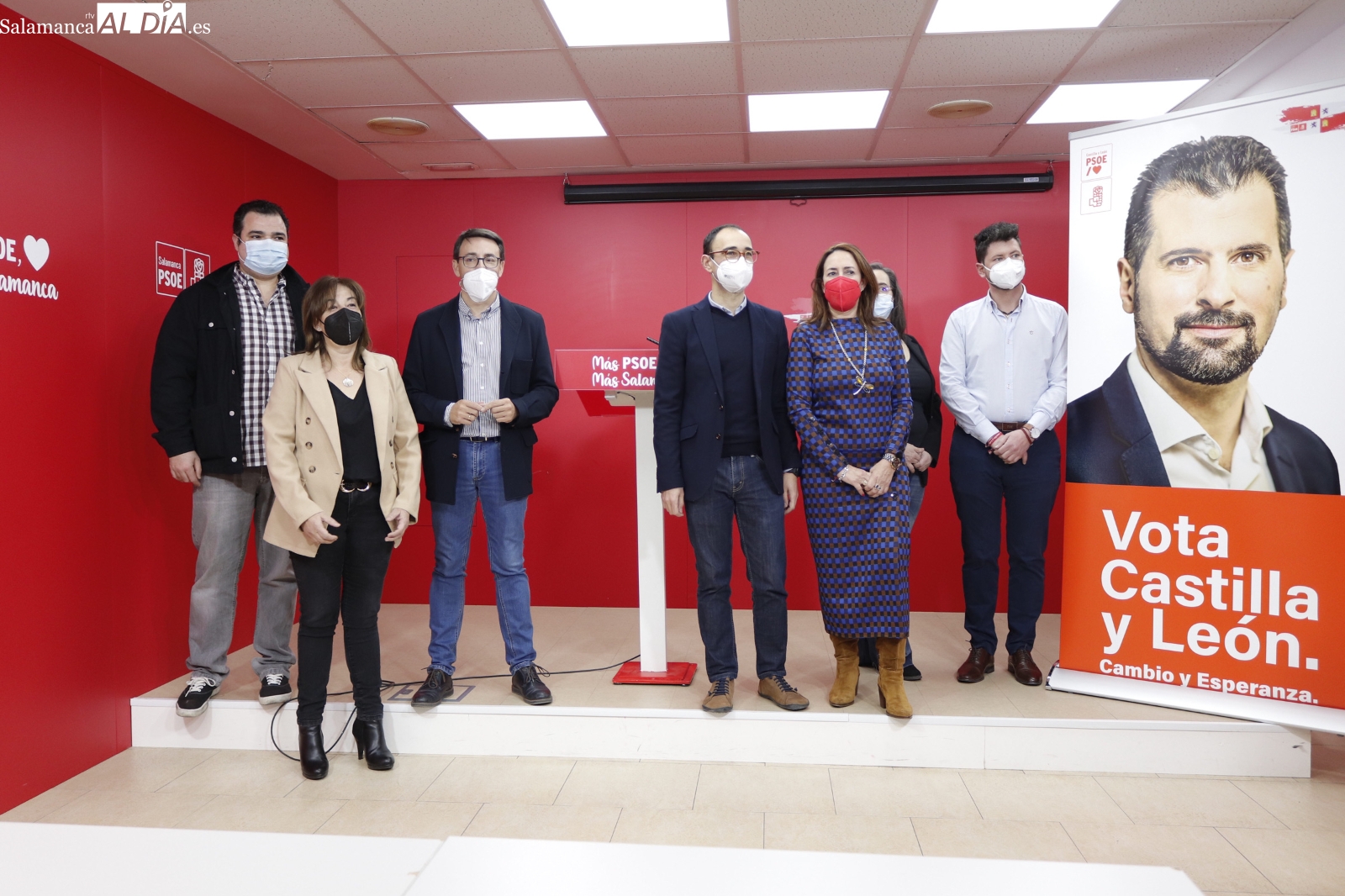 El PSOE arranca en Salamanca la campaña que va a ser el inicio del cambio en Castilla y León 